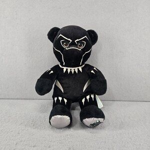 Build-A-Bear Workshop, Marvel Black Panther Plush, 16", Clean